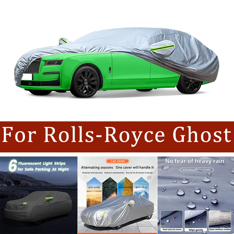 

For Rolls-Royce Ghost Car Cover Protection Sunscreen Heat Insulation Dust Resistant Scratch Car Exterior Accessories