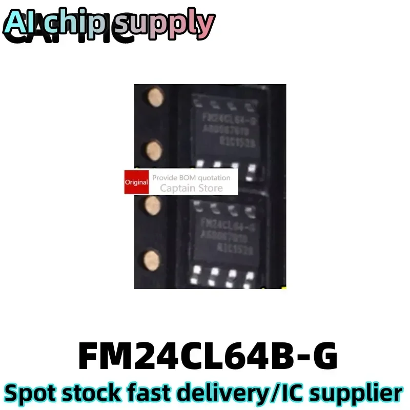 5PCS FM24CL64 FM24CL64BG FM24CL64B-G FM24CL64-G SOP8