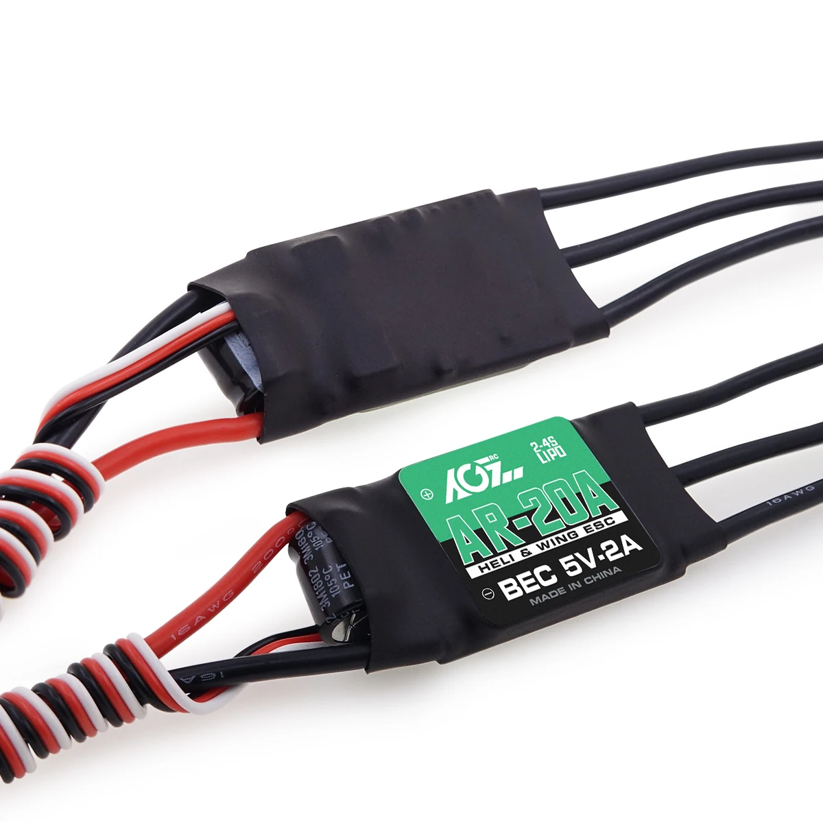 AGFRC AR-20A 2-4S Lipo Quadcopter Vliegtuigen 20A Borstelloze ESC Met BEC 5V 2A