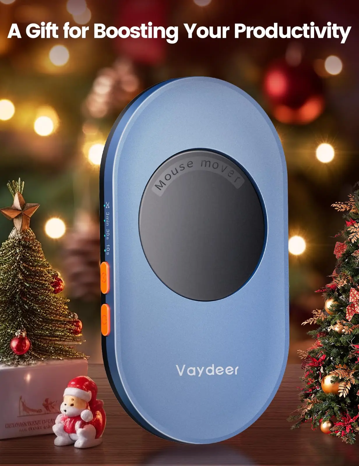 

Vaydeer Undetectable Mouse Jiggler with Power Adapter and ON/Off Switch Mouse Mover Simulator, Driver-Free Mouse Movement Simula