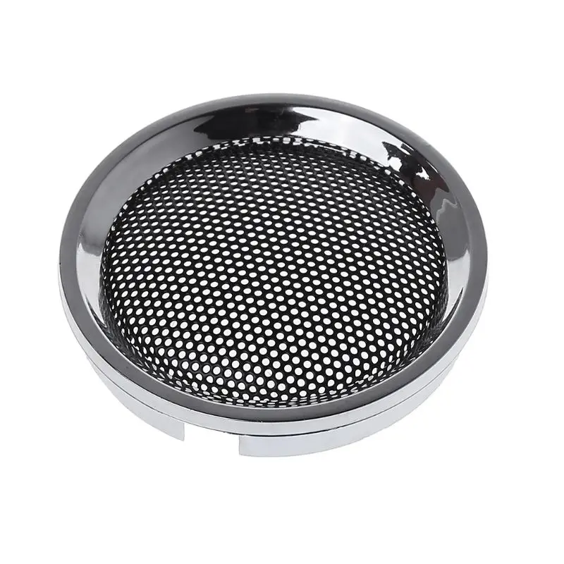 50mm Protective Steel Mesh Circle Car Speaker Spare Parts Stable Quality Parts Vintage Speaker's Appearance Props