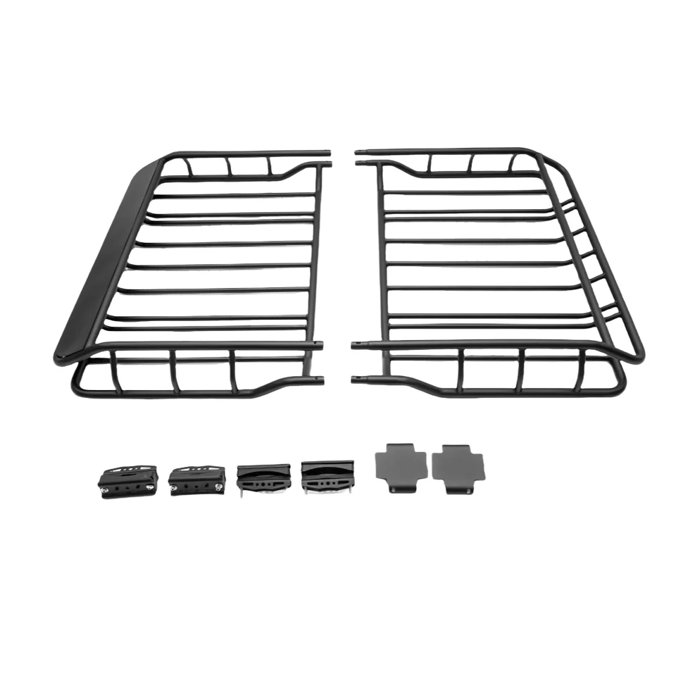 

Car Roof Rack Roof Carrier Basket Hot Sale Universal Iron 4X4 Auto Car Universal Roof Basket with Windshield-Detachable Stylecus