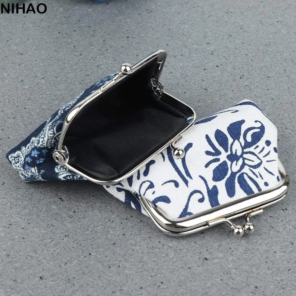 

Retro Vintage Women Girl Flower Hasp Card Holder Small Wallet Clutch Bag Coin Purses
