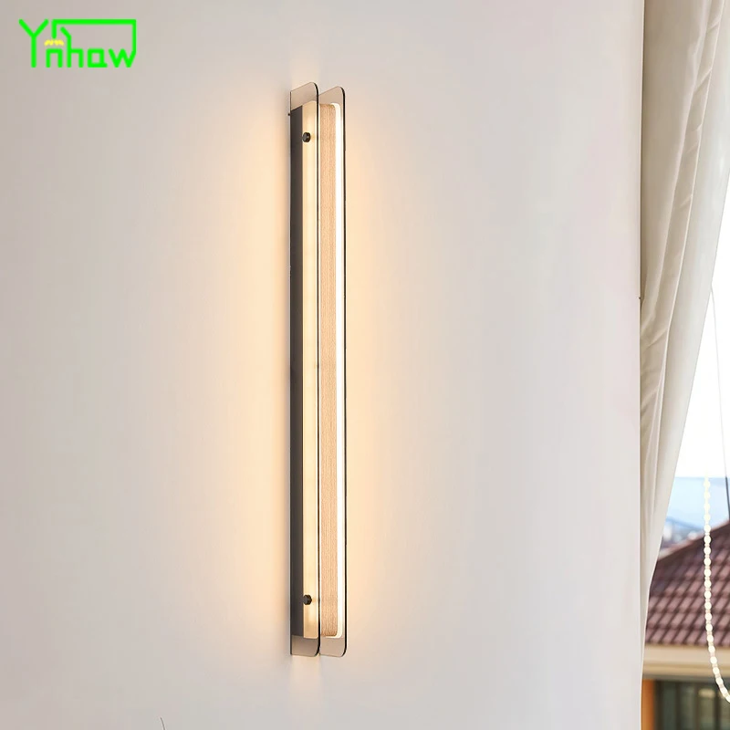 

Minimalist Italian Nordic Long Wall Lamp Modern Decor Light for Bedroom Living Room Hallway Corridor Wall Decoration