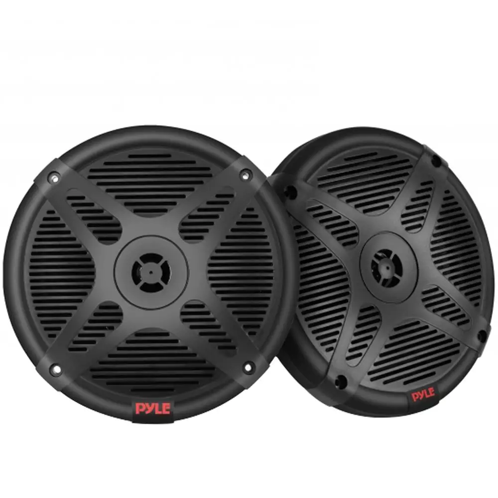 

Pyle 6.5 Inch Bluetooth Marine Speakers - 2-way IP-X4 Waterproof and Weather Resistant Outdoor Audio Dual Stereo Sound System