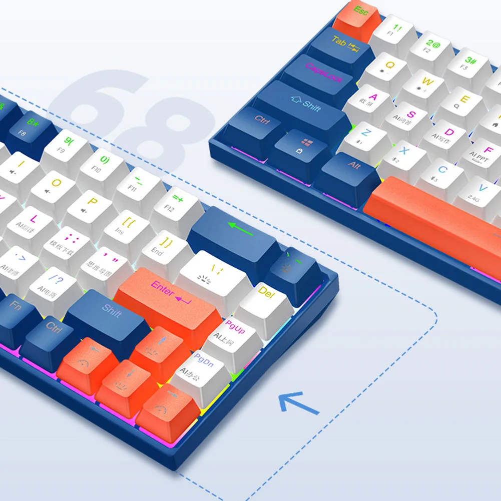 For Deepseek Smart AI Mechanical Keyboard Wireless, Versatile & Perfect Computer Cables & Connecting Accessories