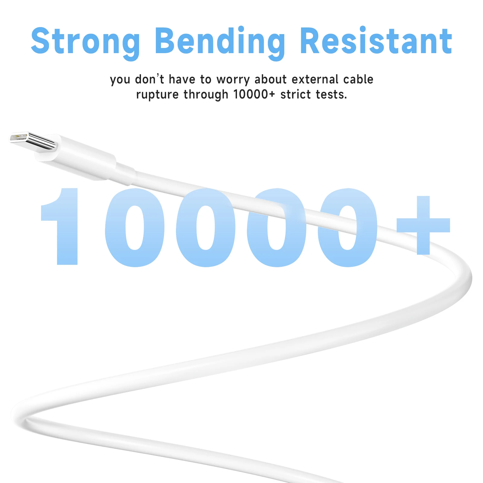 PD 60W USB C to USB Type C Cable Fast Charge Data Cable for iphone 15 15 Pro Max Macbook iPad Type C To Type C Data Line 2 Pack