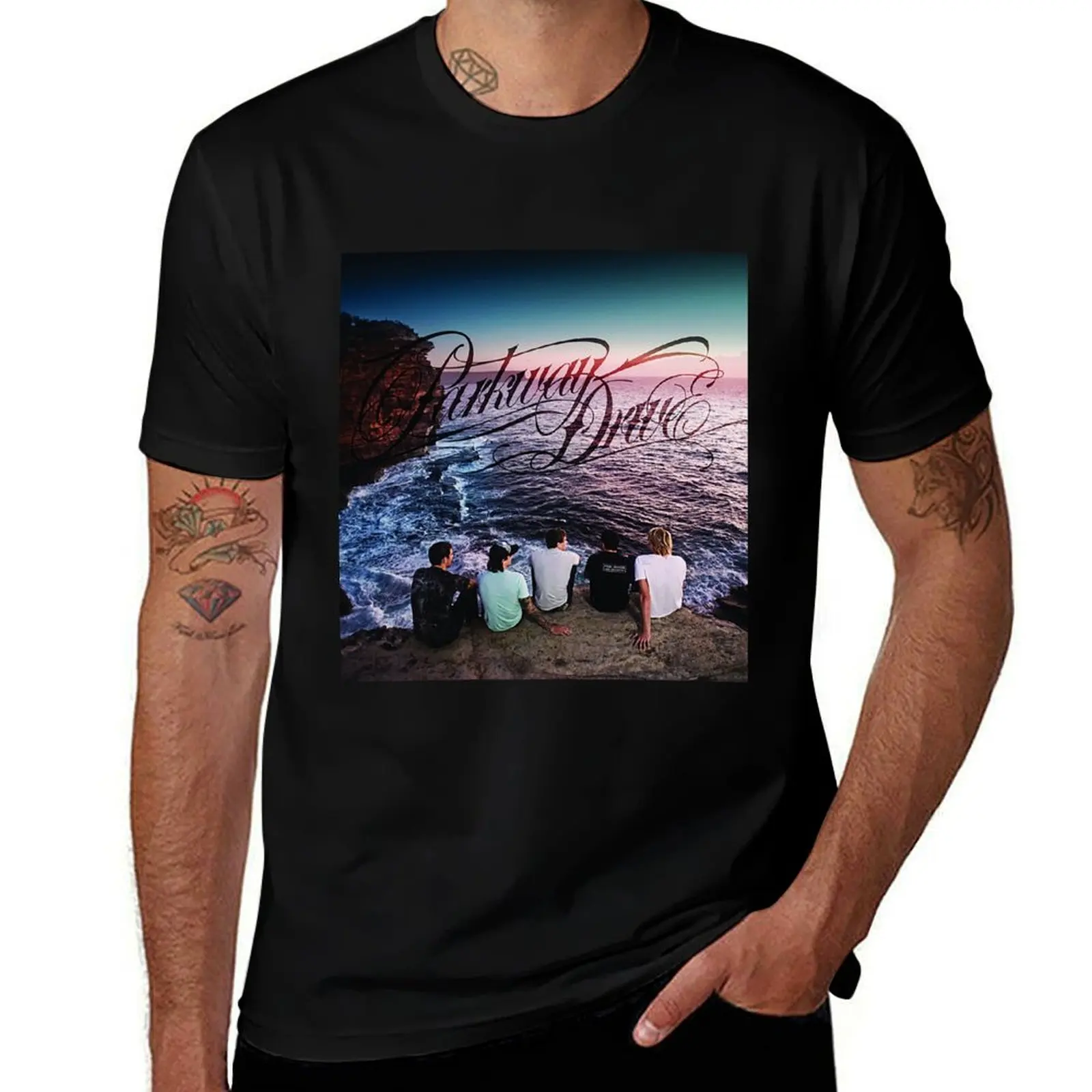 

man for cotton drive percent T-Shirt cotton man tshirt shirt heavy band shirt 100 parkway man t t T-Shirt