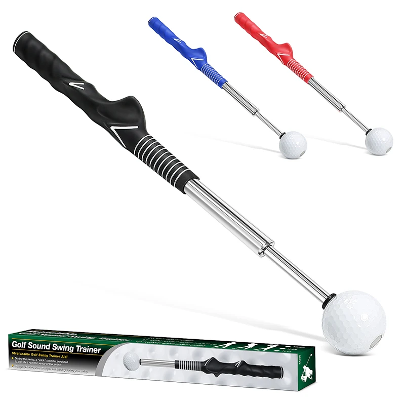 Golf Training Aids Golf Clubs Golf Retractable Swing Practice Stick Indoor Golf Sound Assistant Practitioner golf accessories