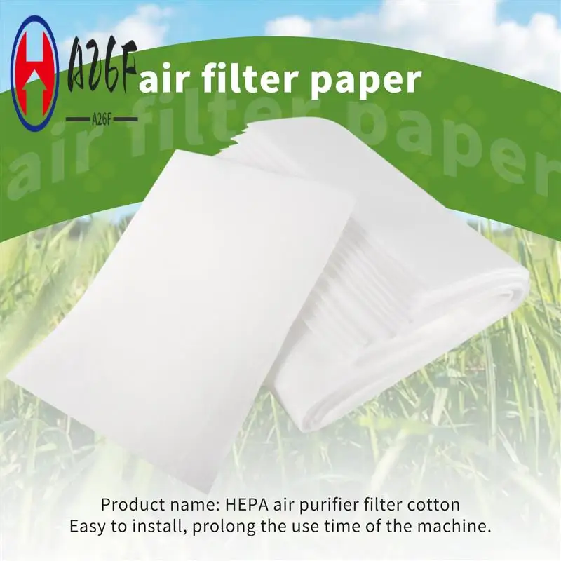 

A26F-15Pcs Thickening Electrostatic Cotton For Xiaomi Mi Air Purifier Pro / 1 / 2 Universal Air Purifier Filter Hepa Filter