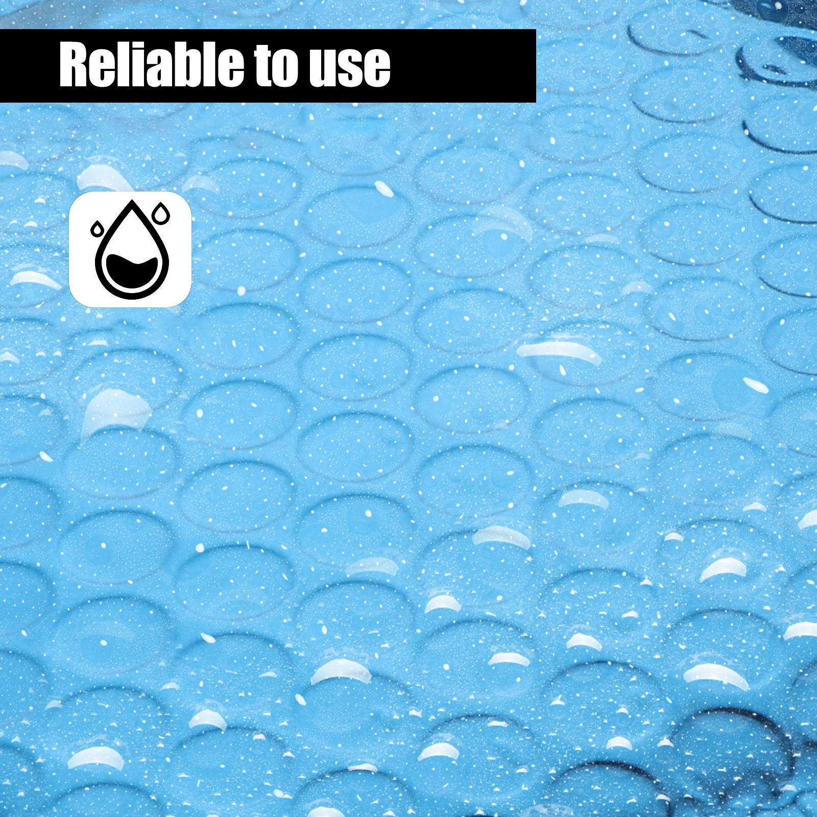 

50 Pcs Bubble Mailers Lightweight Waterproof Shockproof Self Adhesive Envelopes Ideal for Mailing Craft Package Bags File