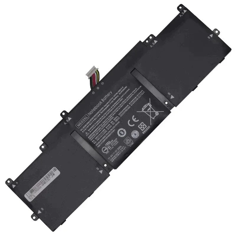 11.4V 3080mAh ME03XL بطارية الكمبيوتر المحمول ل HP Stream 11 13 Series 11-d004TU d005TU d006TU 787089-541 787521-005 HSTNN-UB6M TPN-Q154