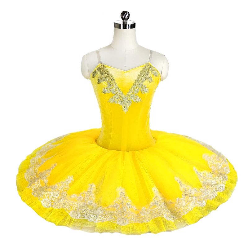 Orange peach Ballet Tutu Pro-Professional Performance classical tutu girls Costume Platter Pancake Tutu dress stage women 20076