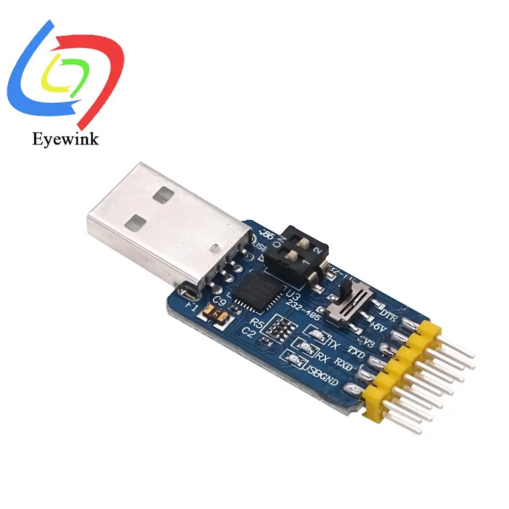 CP2102 USB to UART TTL RS232 USB TTL to RS485 Mutual Convert 6 in 1 Convert Module Serial Adapter for Arduino