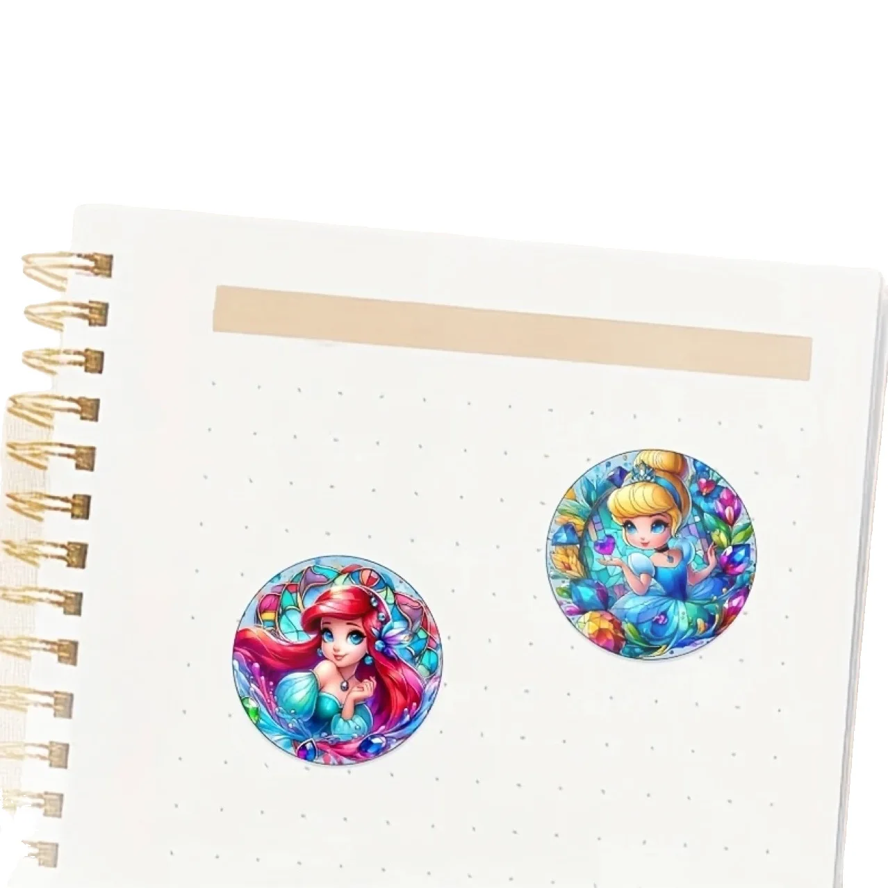 500 قطعة ملصقات أميرات ديزني أنيمي الكرتون لطيف الشارات لعبة القرطاسية الغيتار الهاتف دراجة محمول الأمتعة سيارة الكتابة على الجدران الفتيات #5