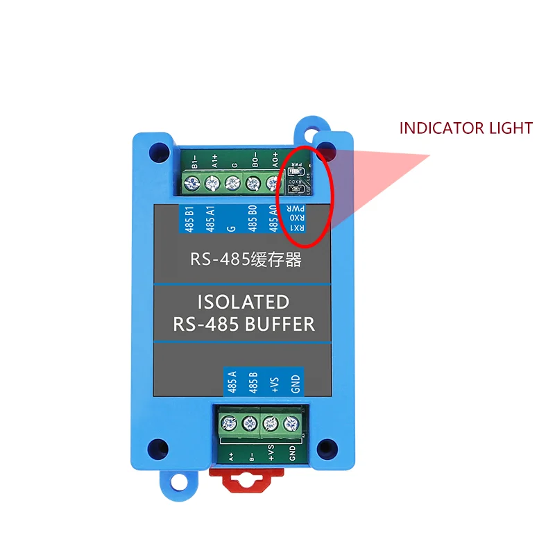 Imagem -04 - Dois Mestre um Escravo Multi Escravo Cache Rs485 Hub Isolamento Repetidor Dual Host Porta Serial Compartilhamento de Dados Distribuidor
