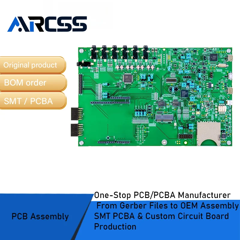 One-Stop-PCB/PCBA-Hersteller von Gerber-Filien auf die OEM-Baugruppe SMT PCBA und kundenspezifische Leiterplattenproduktion