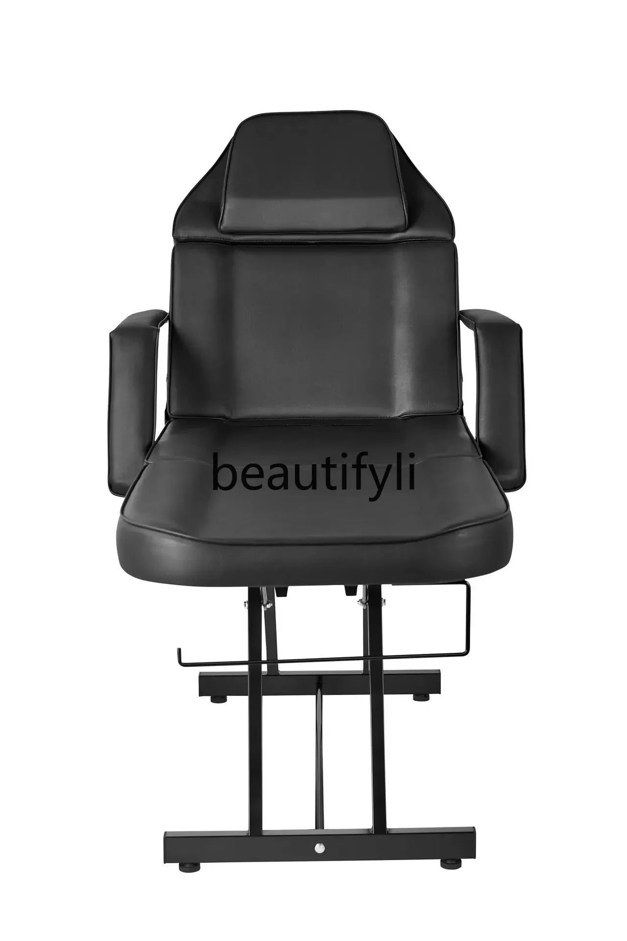 Beauty massage bed with technician chair Comfortable 40% barber chair