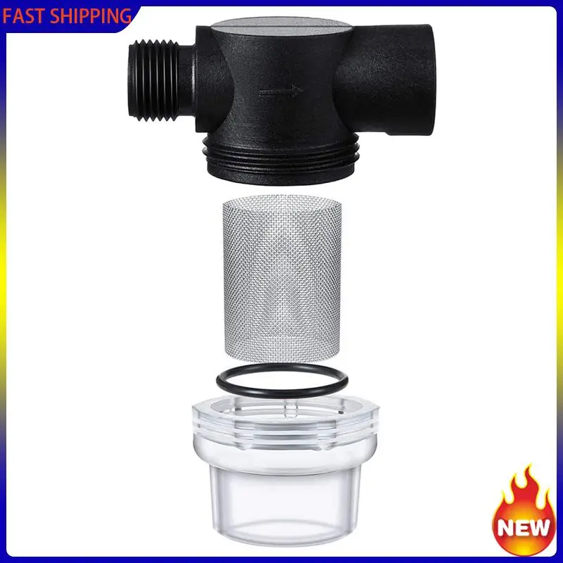 Speciale filtro per pompa acqua 5X, filtro per tubo twist-on di ricambio per camper da 1/2 pollice compatibile con pompe WFCO o Shurflo
