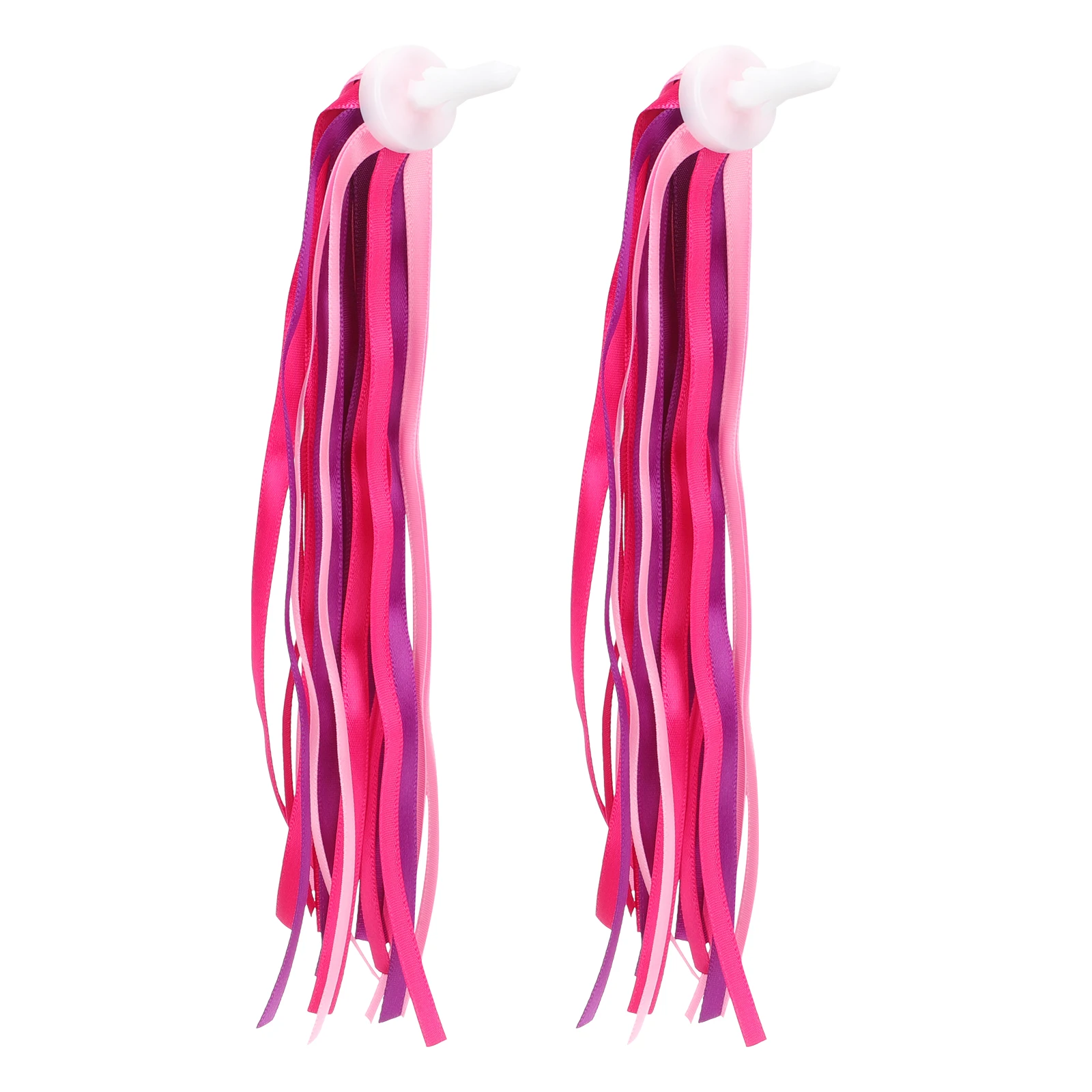 

Children Bike Streamers Kids Handlebar Ribbons Tassel Decorative Accessories for Boys Girls Polyester Colorful Riding