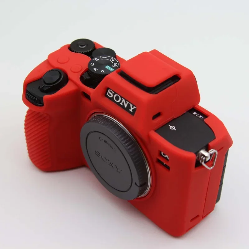 Camera digital silicone case protective sleeve anti-wear bump proof anti-collision For Sony a7m4 A74 - Image 4