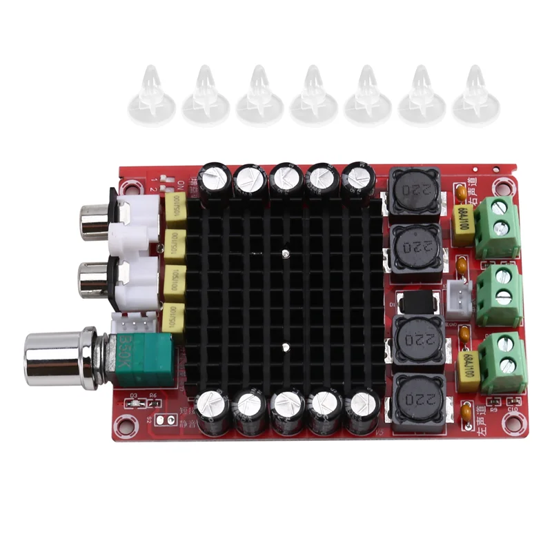 【Livraison Rapide】XH-M510 TDA7498 Class D Amplifier Board 2X100W Dual Channel Audio Stereo Digital Amplifier Module
