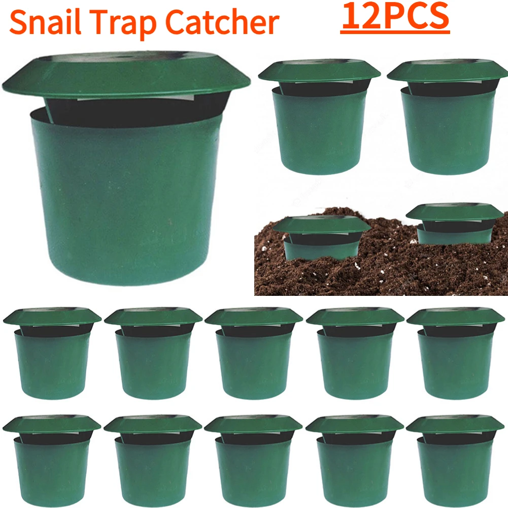 

Plastic Snail Catcher Snail Cage Insect Trapper Snail House Animal Pest Repeller Snail Box Snail Trap Catcher Tools Snail Cage