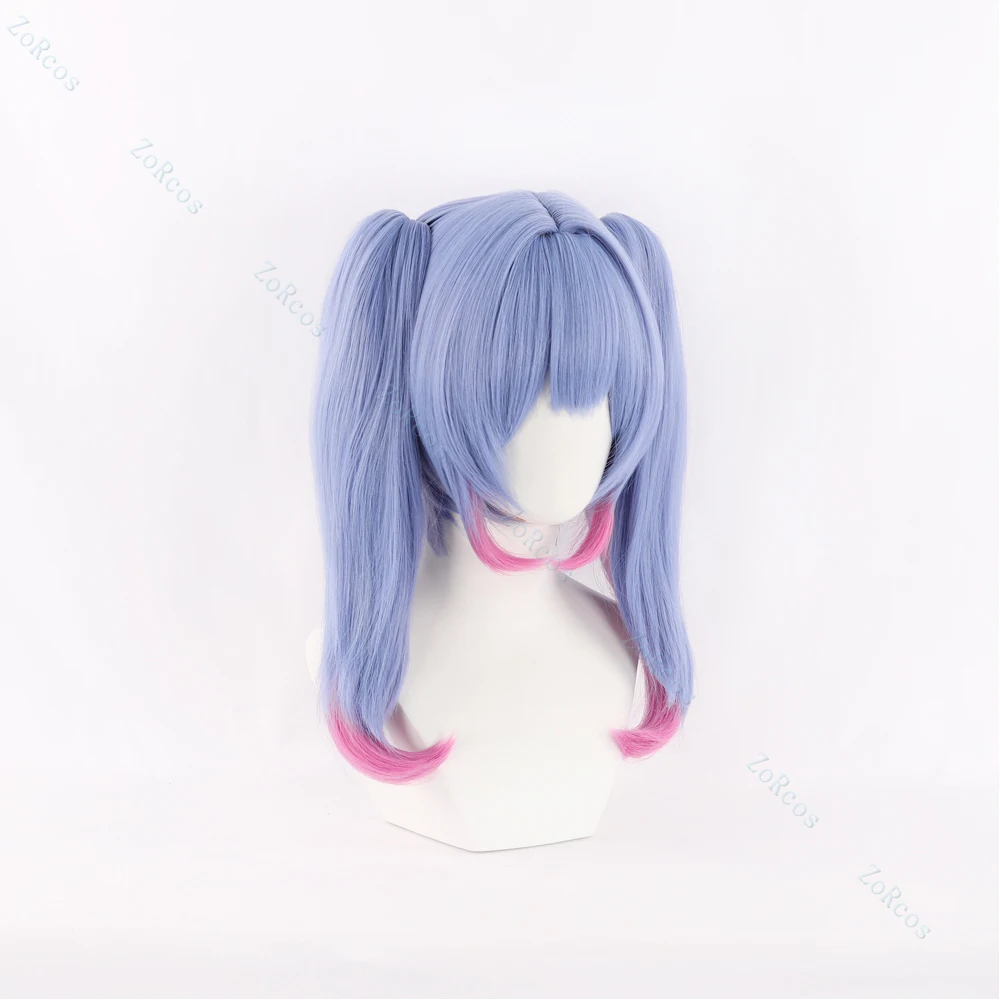 Miku Rabbit Hole Cosplay Wig Heat Resistant Role Play Idol Vtuber Headwear Heat Resistant Synthetic Halloween Role Play