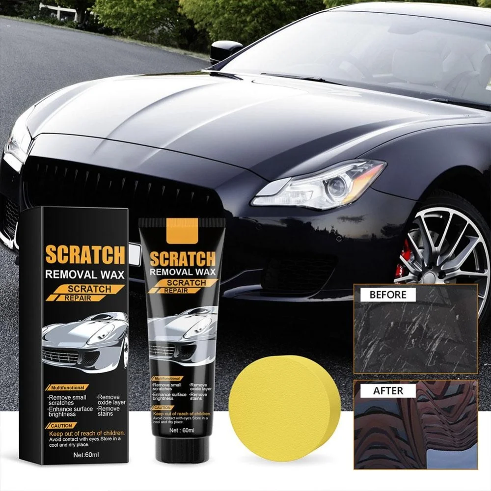 60ML Scratch Removal Wax Scratch Repair Remove Oxide Layer HO T With Sponge