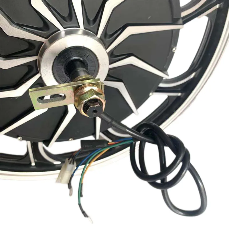 17 Inch Waterproof Sine Electric Motorcycle Motor 2000W/3000W Brushless DC for Vehicles Electric Vehicle System