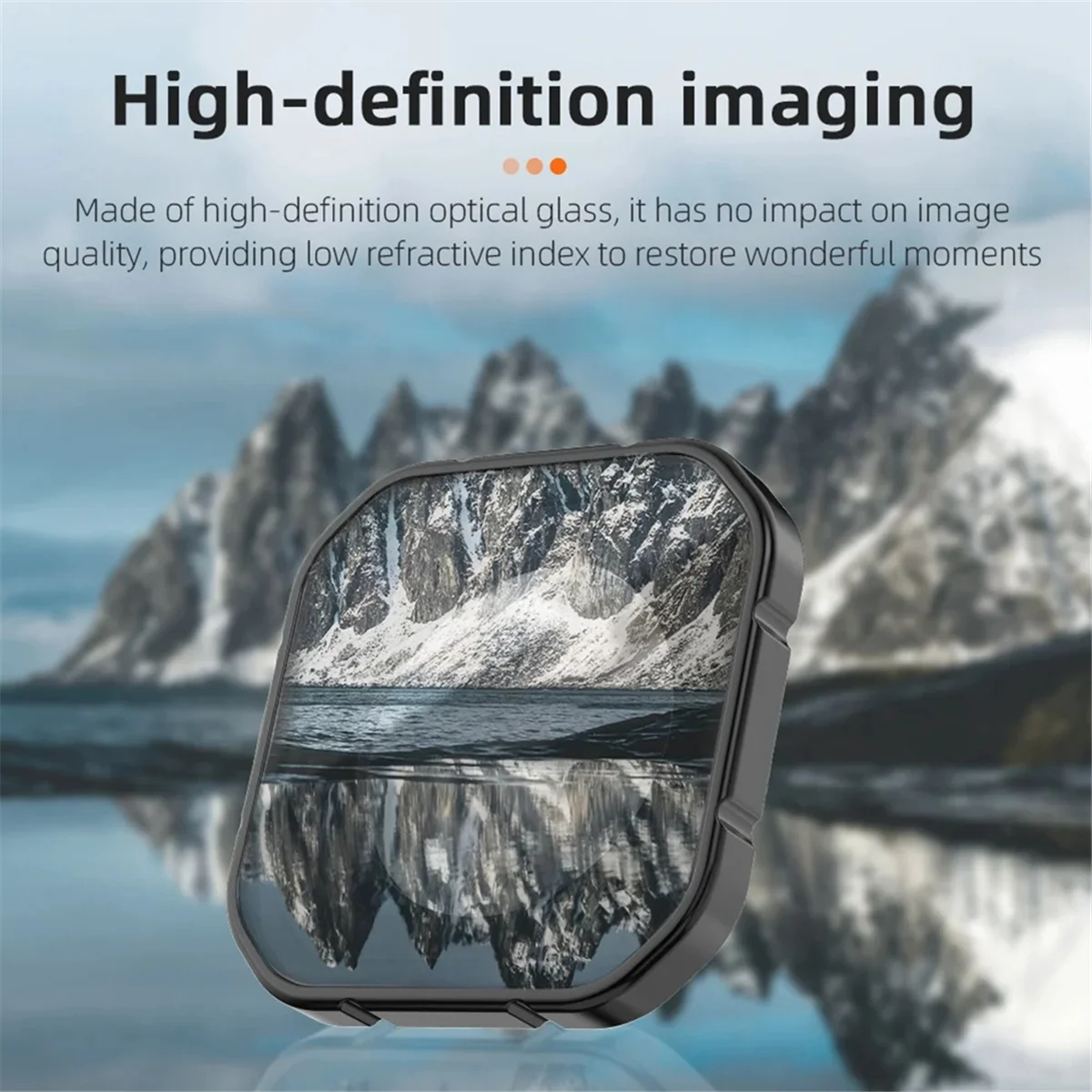 【ساخنة وسعر】4 قطعة مجموعة مرشحات العدسة ND مرشحات حامي العدسة مجموعة ملحقات الكاميرا ND8/16/32/64 مجموعة مرشح لـ Insta 360 ACE Pro2 #1