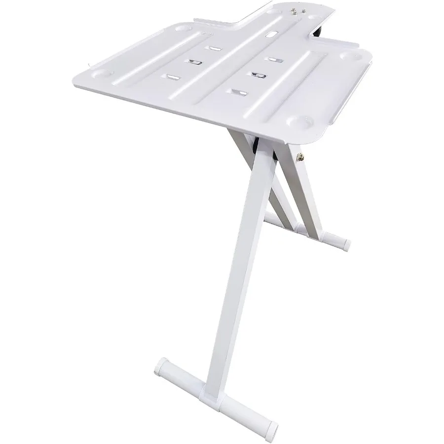 

Height Adjustable Steam Iron Press Stand for 34/38/42 Ironing Board - Durable Metal Frame with Non-Slip Feet - Ideal for Home U