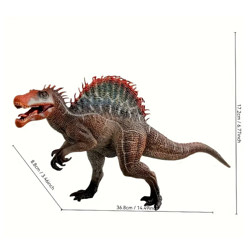 Dinossauro jurássico spinosaurus indominus rex figuras de ação boca aberta tiranossauro animais modelo coleção brinquedo do miúdo presente