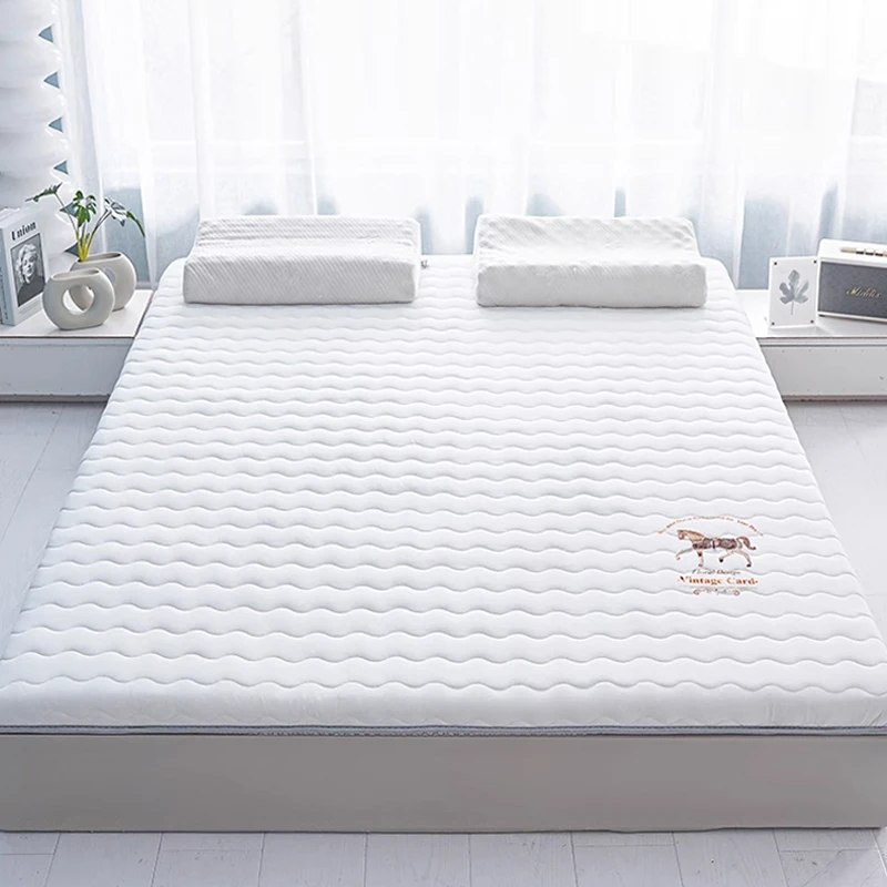 Four-layer material composition mattress thicken 5/8cm Household Single Double Soybean fiber filling mattresses Tatami Floor Mat