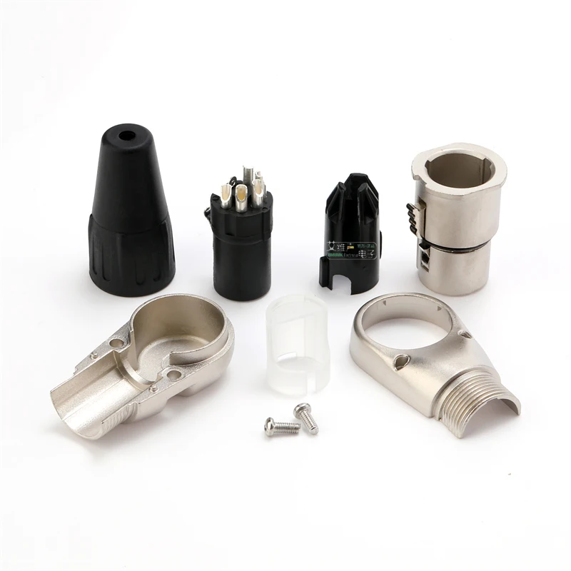 REAN YONGSHENG NEUTRIK XLR Stecker/Buchse Mikrofonkabel Audio-Balance XLR YS176 YS177 YS136N YS186 YS187 High-End HIFI – Detail 31
