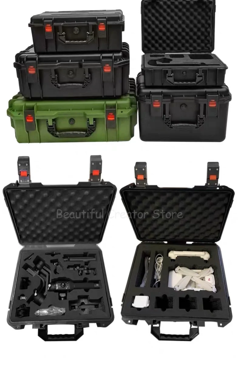 660x495x260MM High Quality Protective Box Pull Rod Aviation Toolbox Safety Instrument Tool box Hardware Storage Large Hard Case