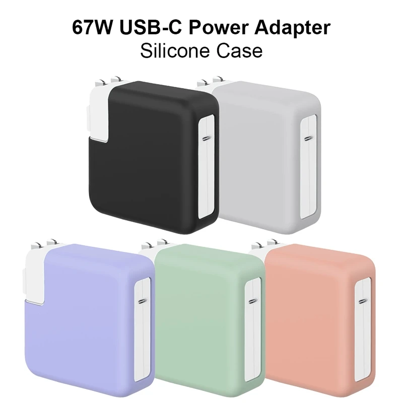 Charger Cover Case Travel Organizer for macBook Pro Adapter 67W Charger Protector Sleeves 24BB