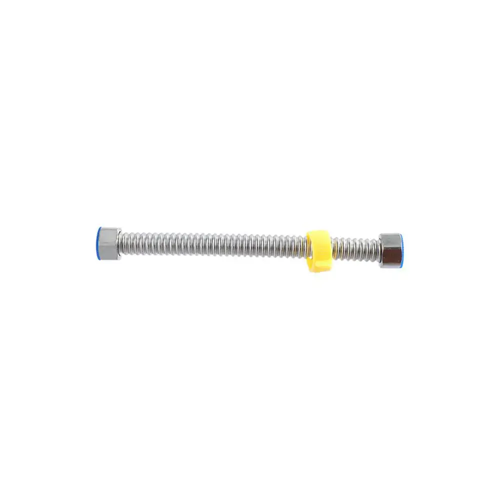 High-temperature Resistant 304 Stainless Steel Hose Thickened with Wrench Corrugated Pipes Explosion-proof