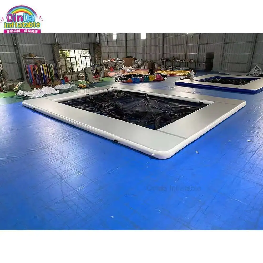 Giant Inflatable Yacht Ocean Pools Customized Inflatable Cushion Swimming Pool