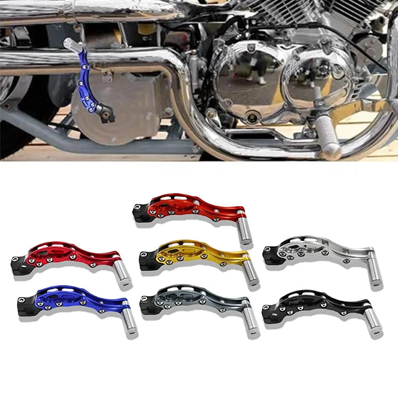 CNC Motorcycle Engine Kick Start Starter Lever For Yamaha Honda 139QMB Scooter JOG50/90/100 Fuxi 100CC Ghost Fire RSZ ZY100 - view 2