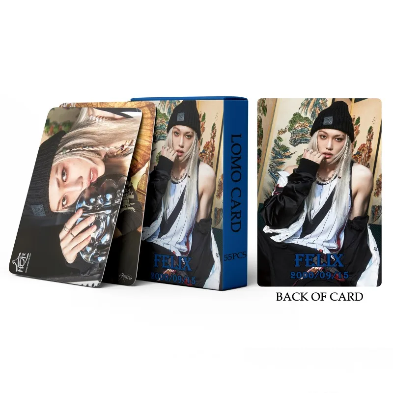 55pcs/set Kpop HOP Photo Album Lomo Cards Single Member SOLO Photocards High Quality HD Print for Fans Collcetion Gift