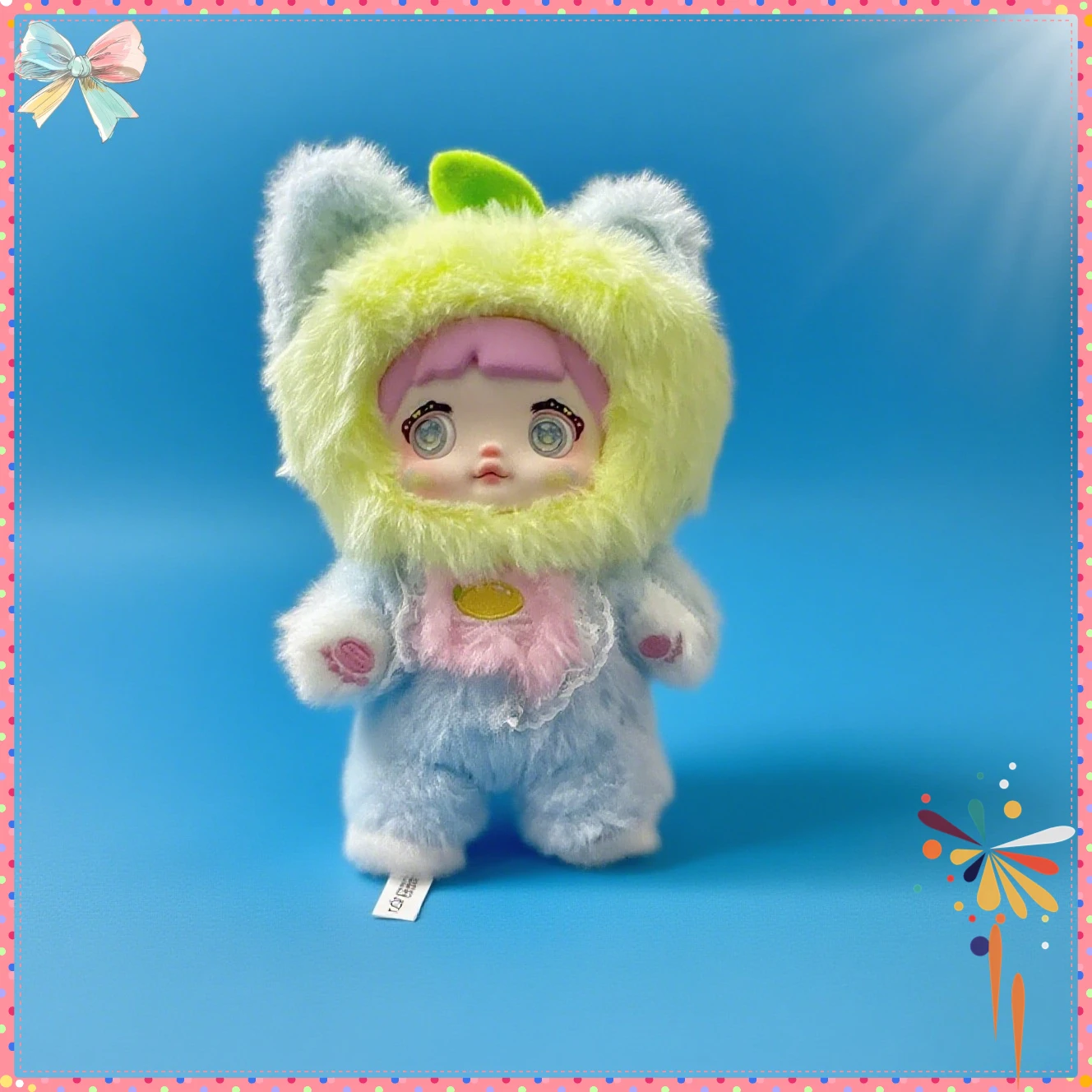 *-*Geração Interessante Série de Frutas Vinil Caixa Cega Figura Boneca Bonito Mochila Pingente Decoração-*-