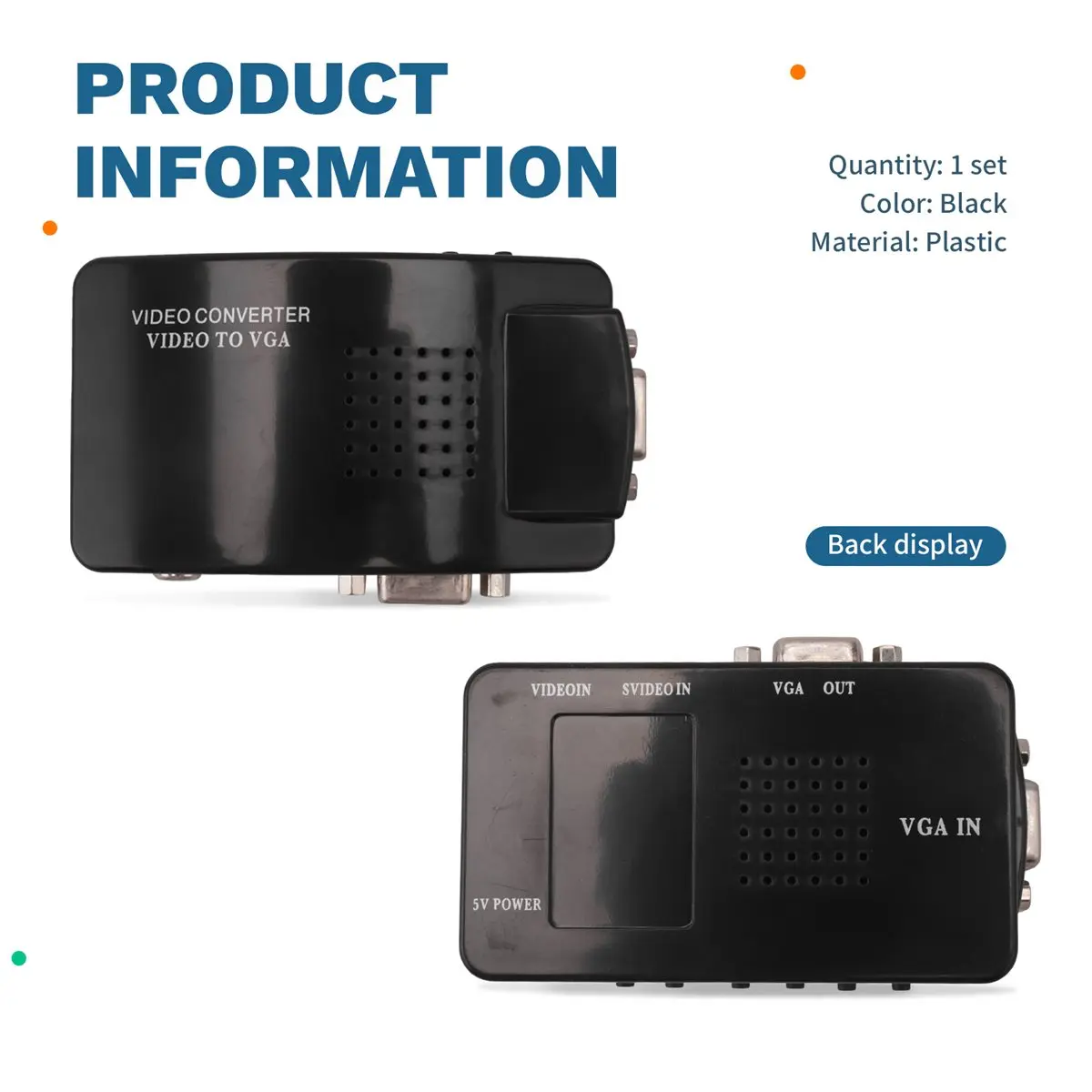 Av To Vga Adapter R…