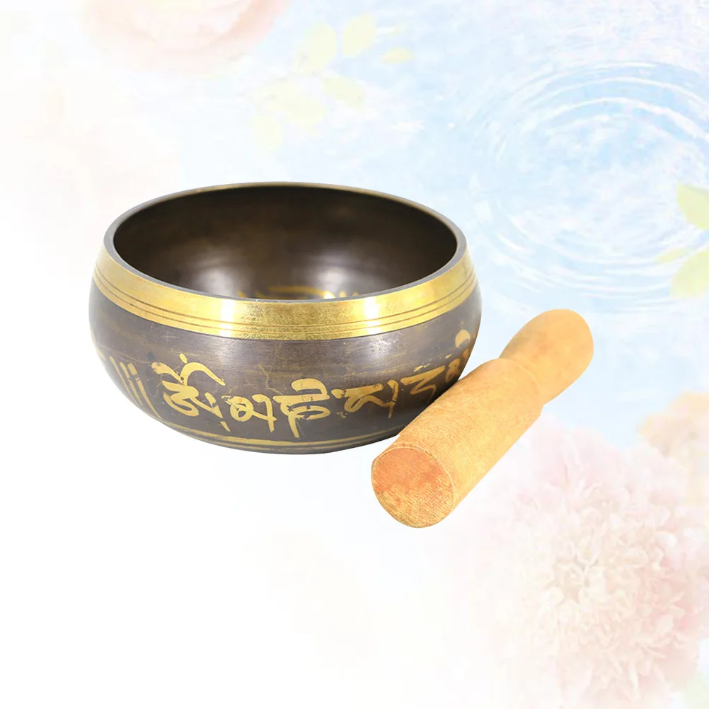 

Tibetan Singing Meditation Yoga Sound Healing Bowl 14.5Cm Handmade Bowl For Relaxation Spiritual Practice Instrument