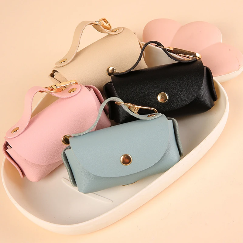 1pc Stylish Pet Bag Holder Leather Pet Poop Bag Holder With Dispenser For Dog Bags Portable Dog Poop Bag Organizer Pet Supplies view 5
