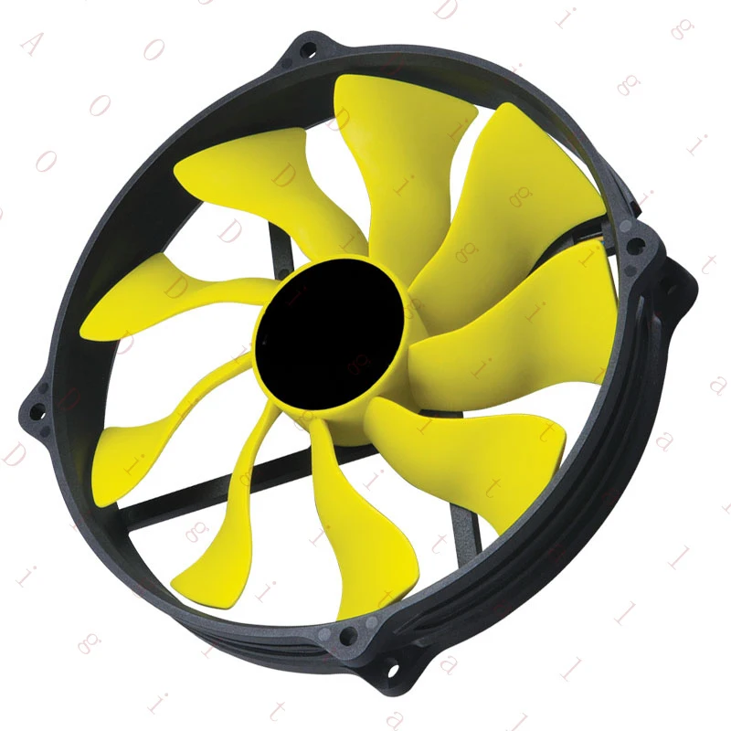 

Компьютерный вентилятор W W AKASA Viper Round Frame 14 см, высокопроизводительный, с высоким давлением воздуха, для радиатора, 12 см, бесшумный