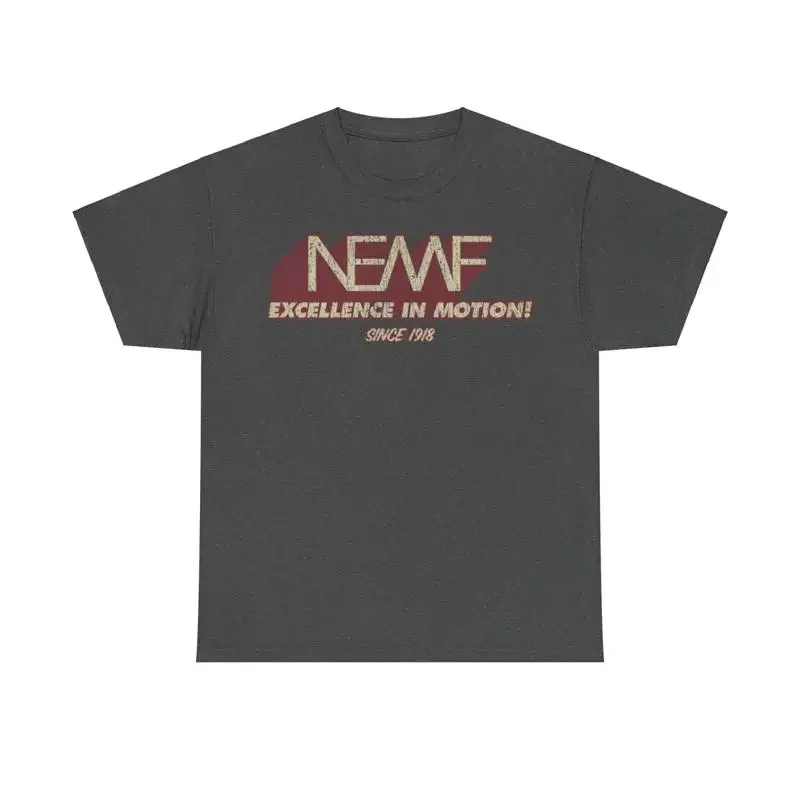 NEMF New England Motor Freight 1918 Trucking Distressed Print T shirt