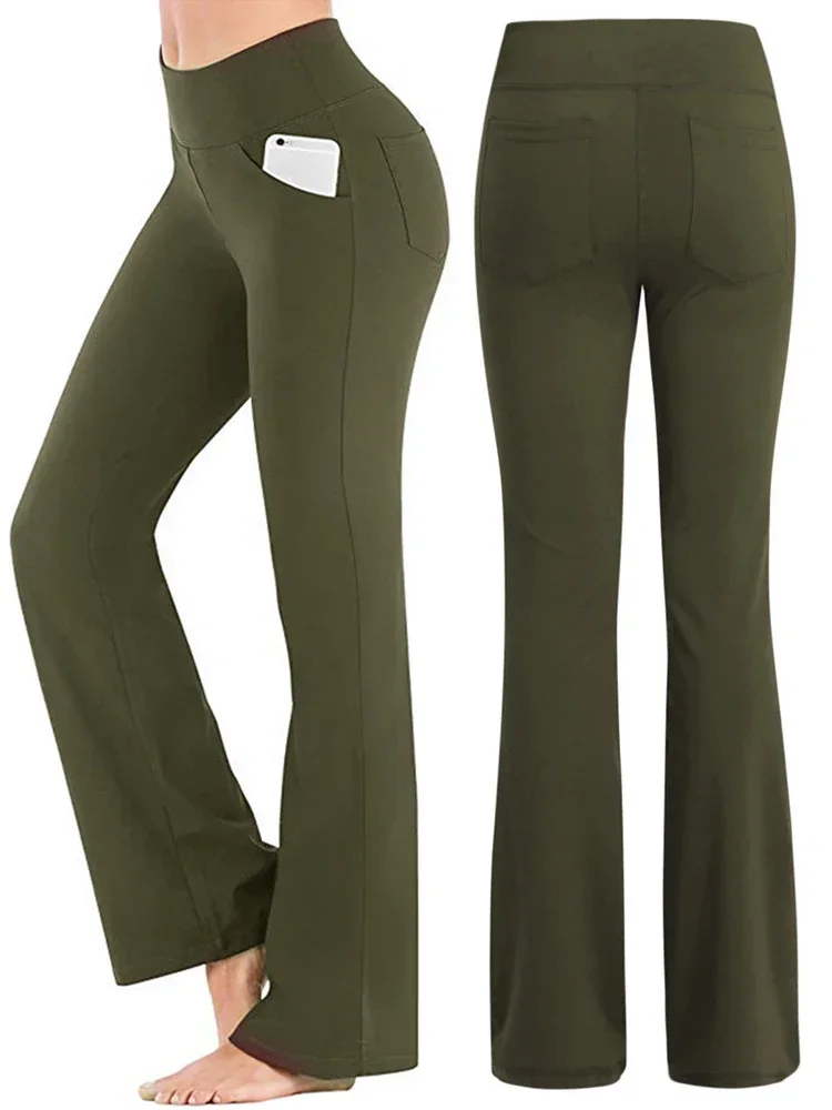 

Ogilvy Mather Solid Elegant Female Lady Women's Legs Pants Palazzo Flared Wide Killer High Waist OL Ladies Career Long Trousers