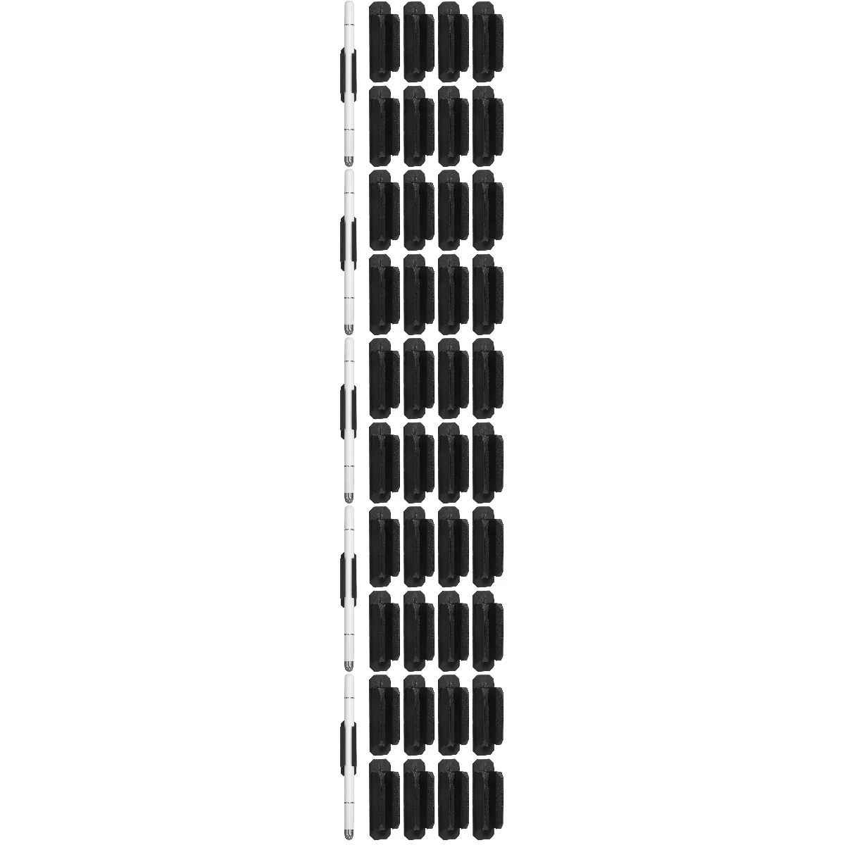 

5pcs 5 PCS Pen Holders for Desk Organizer Marker Notebook Clip Multi-functional Silicone Pencil Crayon Notebooks