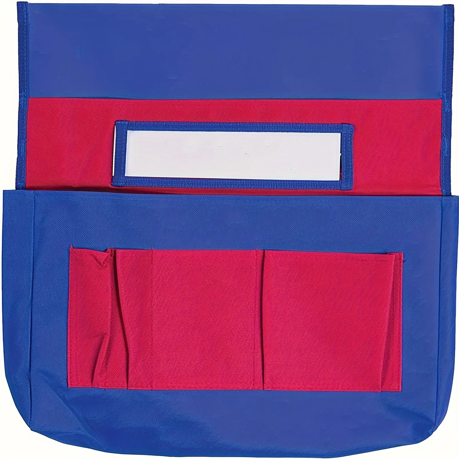 حقيبة معلقة خلفية للكرسي، حقيبة تخزين خلفية للكرسي مع جيب لبطاقة الاسم، حقيبة تخزين خلفية للكرسي، تخزين كيس مقعد كرسي الفصول الدراسية #6